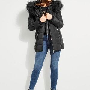 yoko hooded parka guess